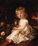 Sir William Beechey Portrait of a Young Girl painting